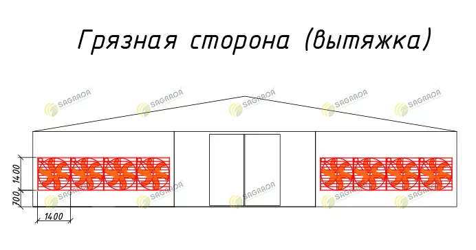проект птицефабрики в чертежах
