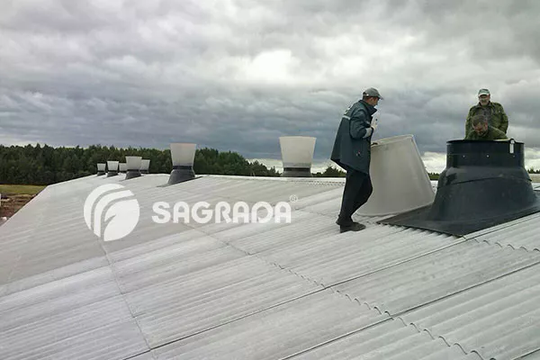 Монтаж приточных и вытяжных шахт 